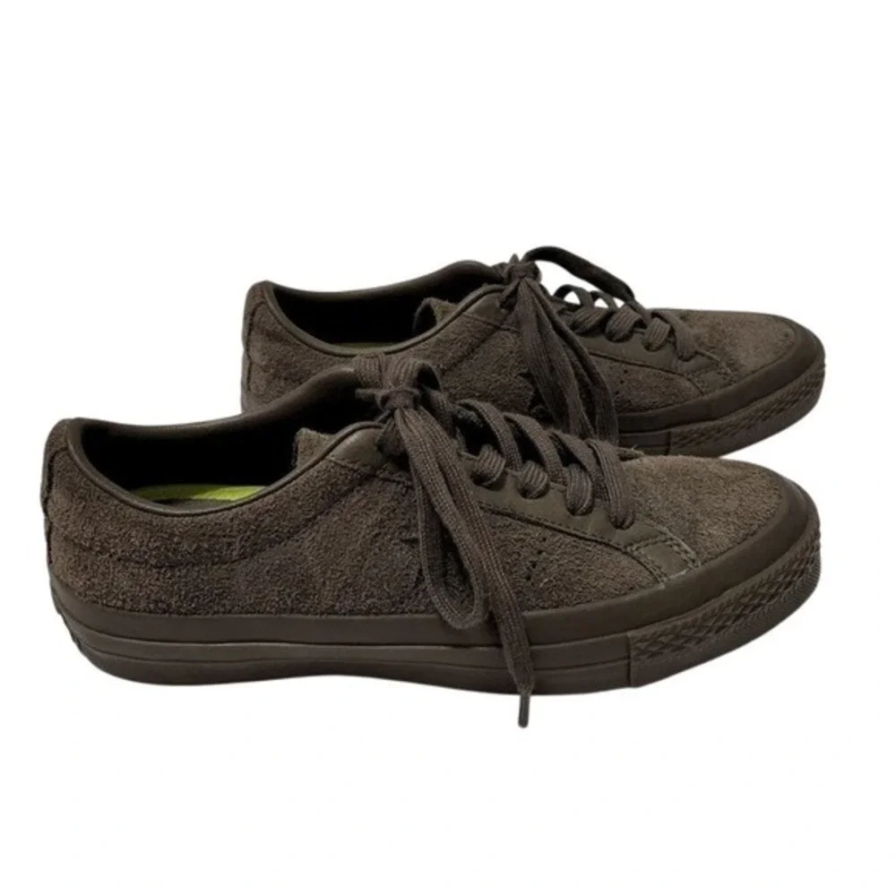 CONVERSE All Star CC One Star brown suede‎ leather sneakers women's size 7